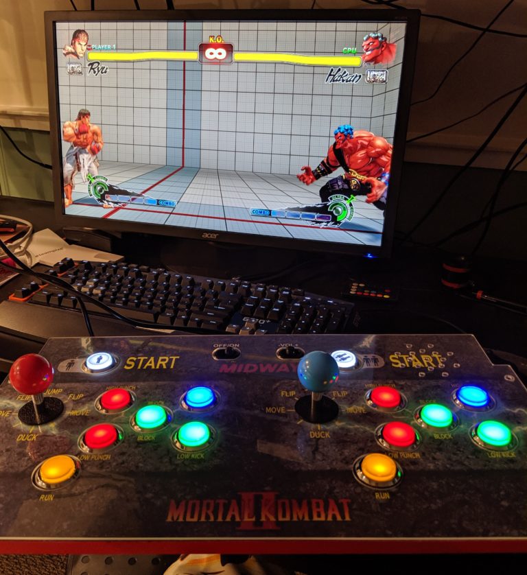 6 button controller moves mortal kombat